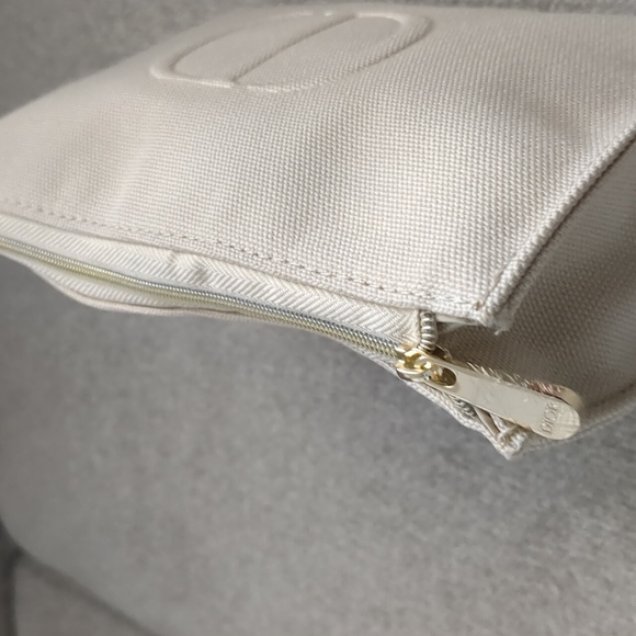 New Dior Canvas Pouch Beige - Picture 5 of 7
